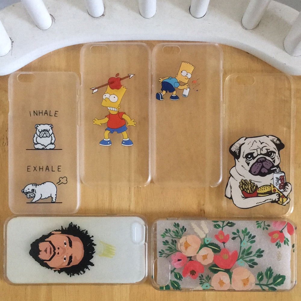 Five iPhone 6 Cases // One iPhone 7 Case